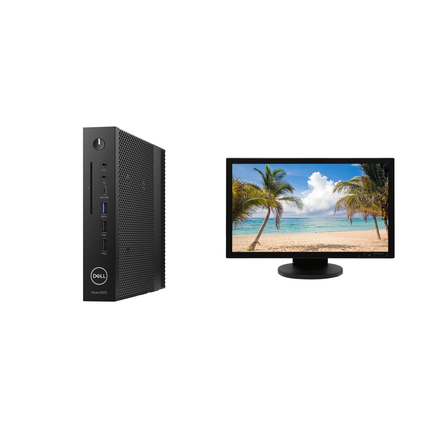 Combo Refabricado Equipo Sin Windows + Monitor