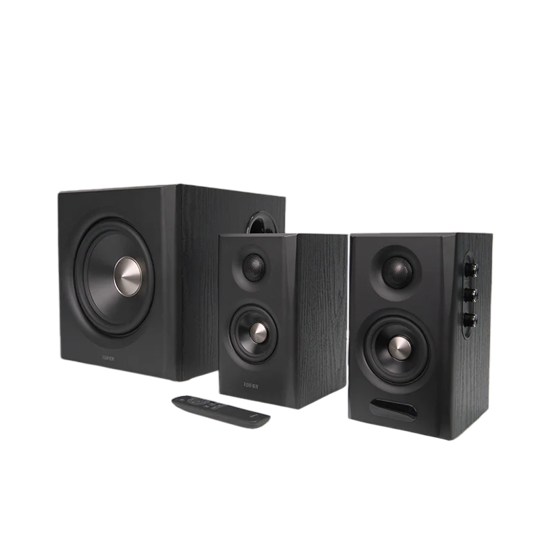 Parlantes Edifier S355DB 2.1 con Subwoofer Negro