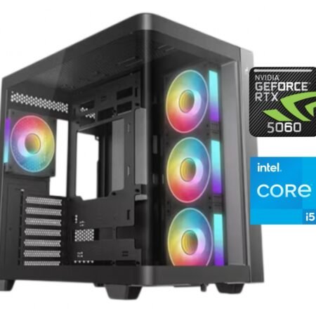 Equipo Gamer Core i5 14400F, 16GB, 1TB NVMe, RTX 5060 8GB