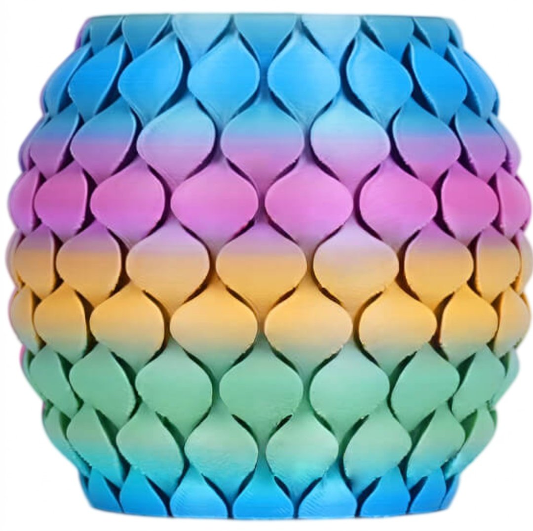 Filamento Sunlu Silk PLA+ Rainbow 04 1.75mm