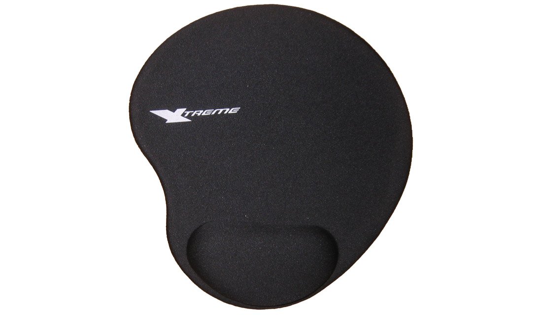 Mousepad Xtreme Ergonómico Gel Negro
