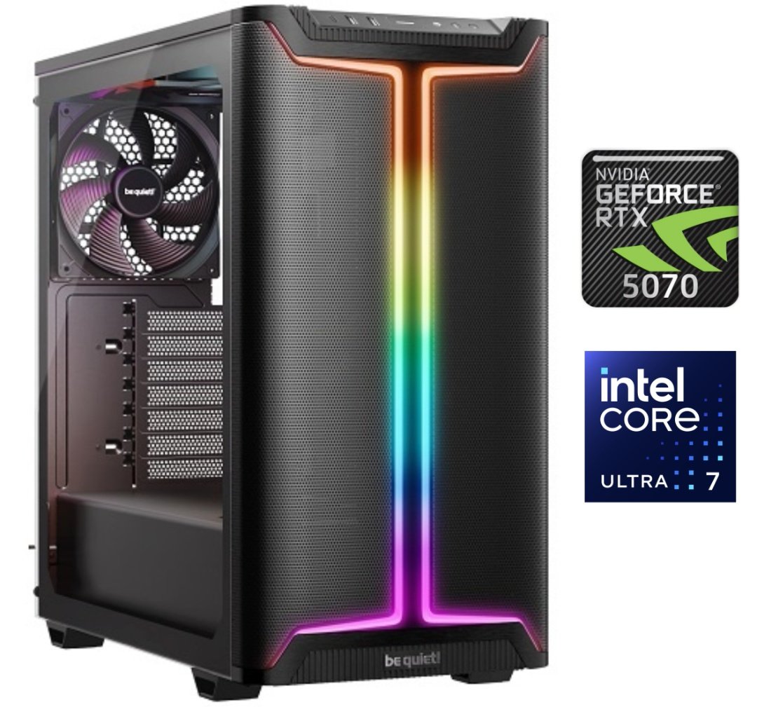 Equipo Gamer Core Ultra 7 265KF, 32GB, 1TB, RTX 5070 12GB