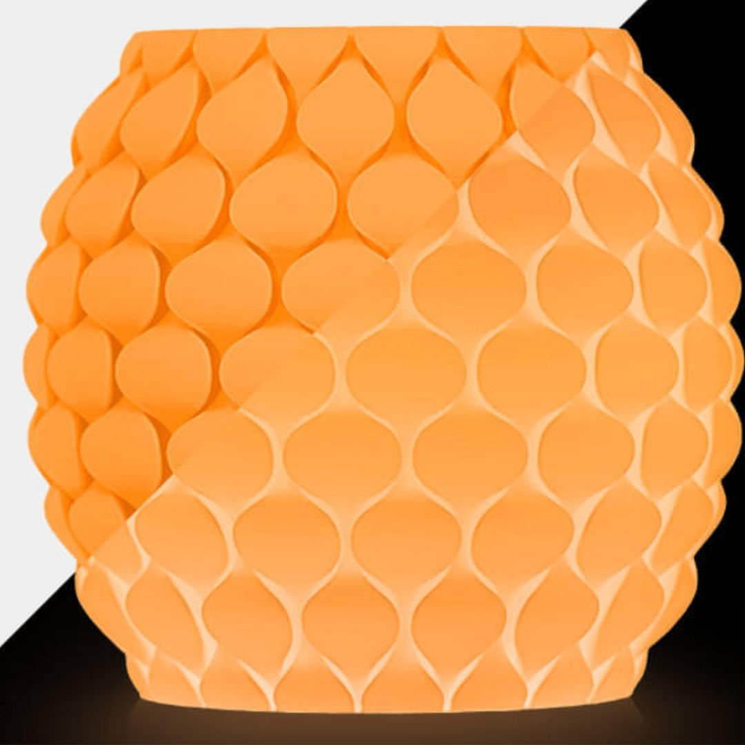 Filamento Sunlu PLA Fosforescente 1.75mm naranja