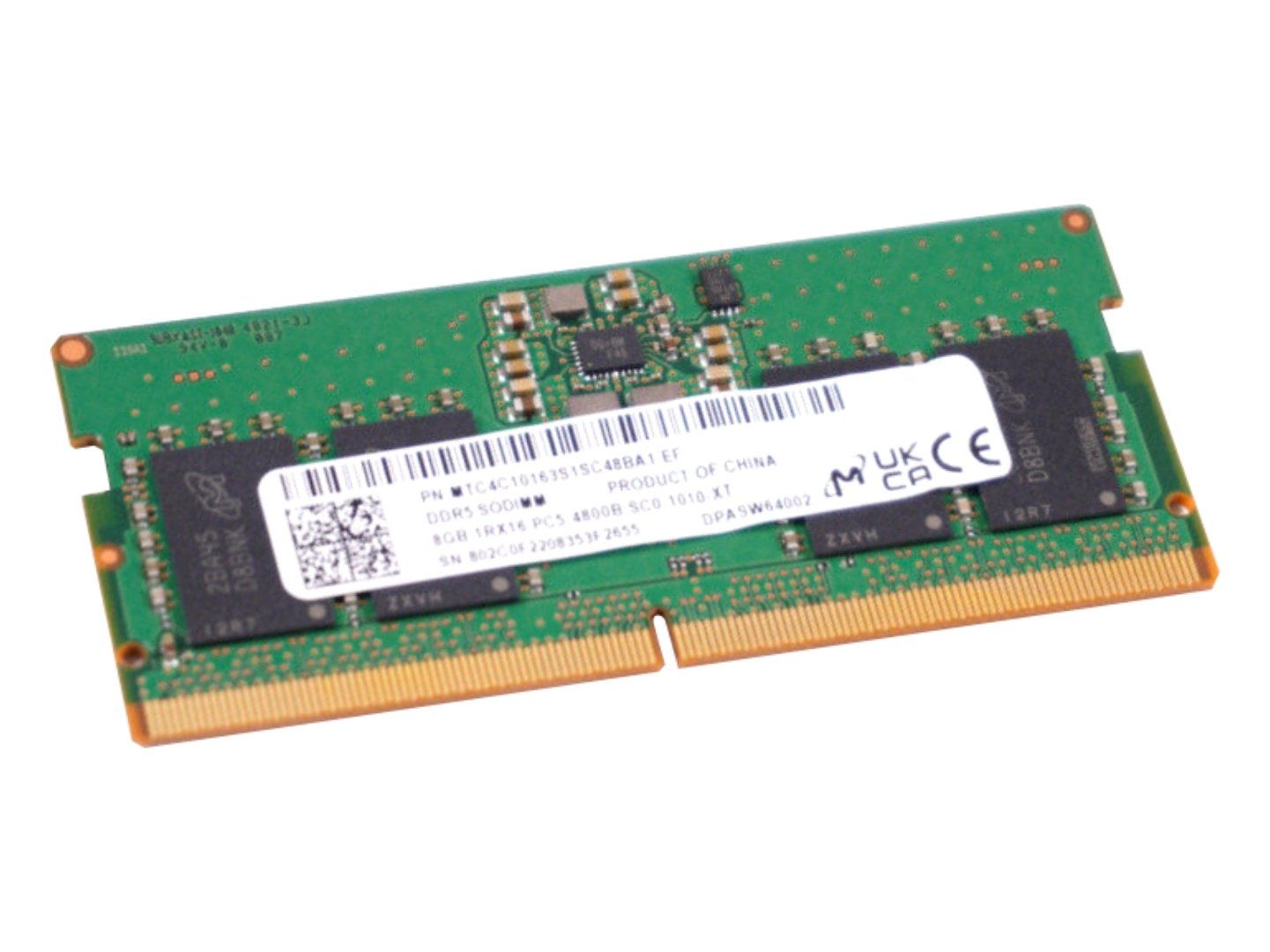 Memoria RAM DDR5 32GB 4800Mhz SODIMM Usada