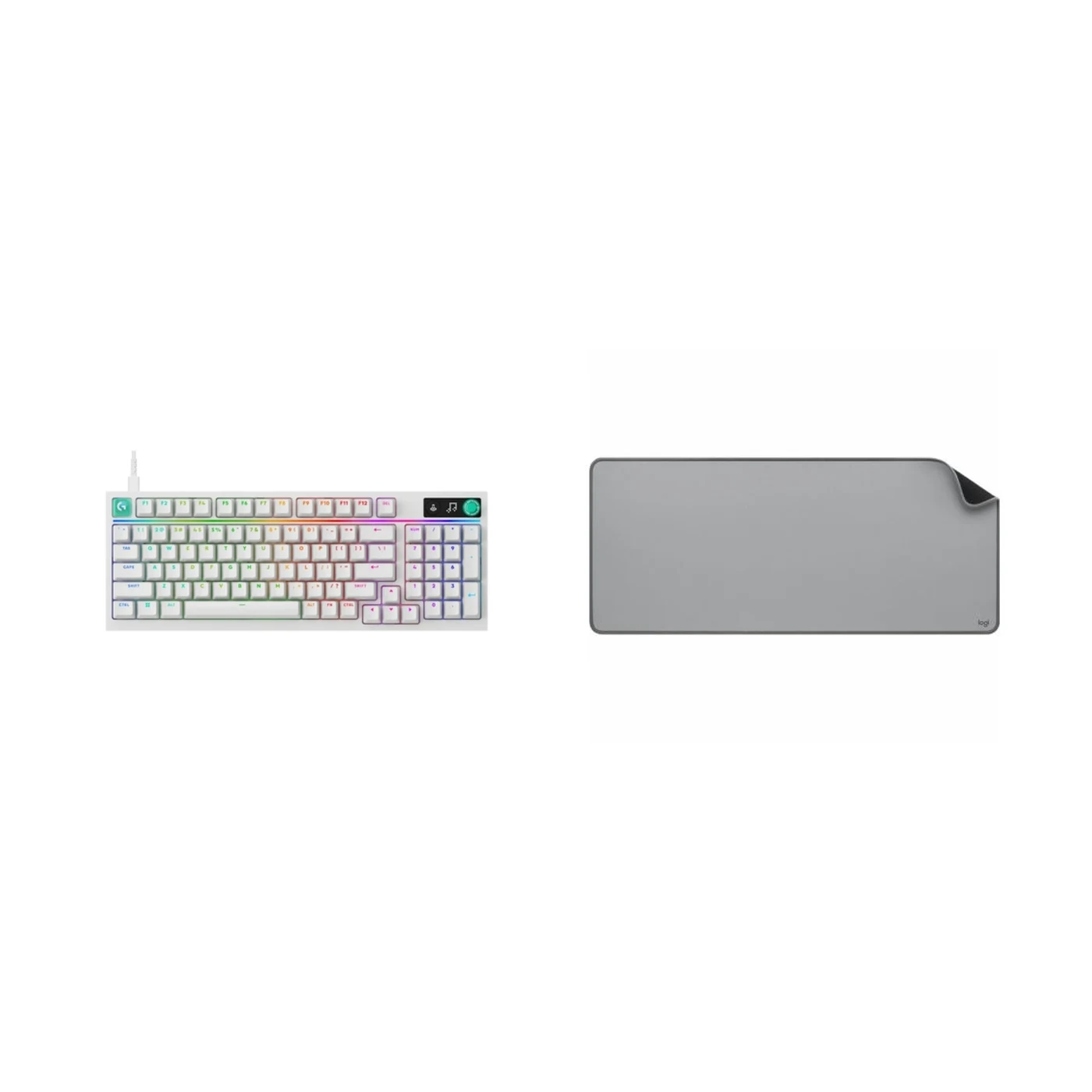 LOGITECH TECLADO G316 X 98 GAMING + Mouse Pad