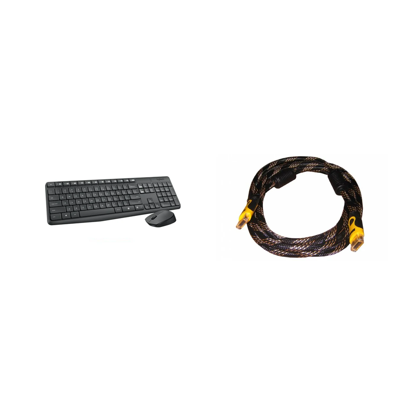 LOGITECH COMBO MK235 INALAMBRICO + Cable HDMI 3m